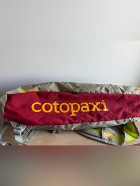 cotopaxi Maroon and Yellow Luzon Daypack